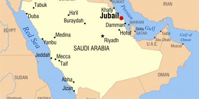 Jubail KSA térkép