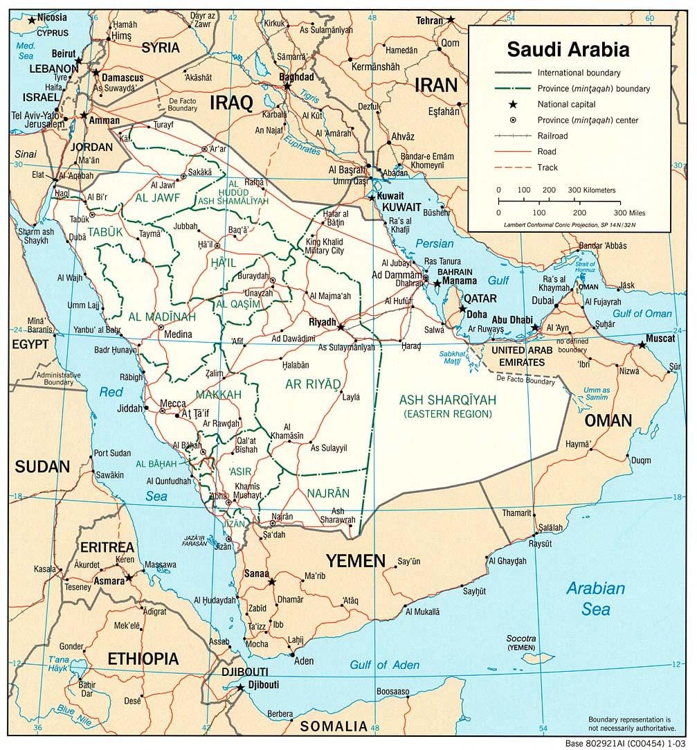 térkép KSA