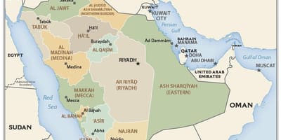 Qassim Szaúd-Arábia térkép