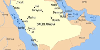 Riyadh KSA térkép